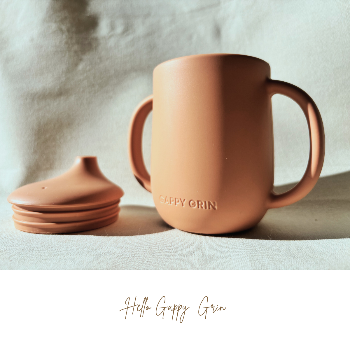 Baby sipping cup (Orange)