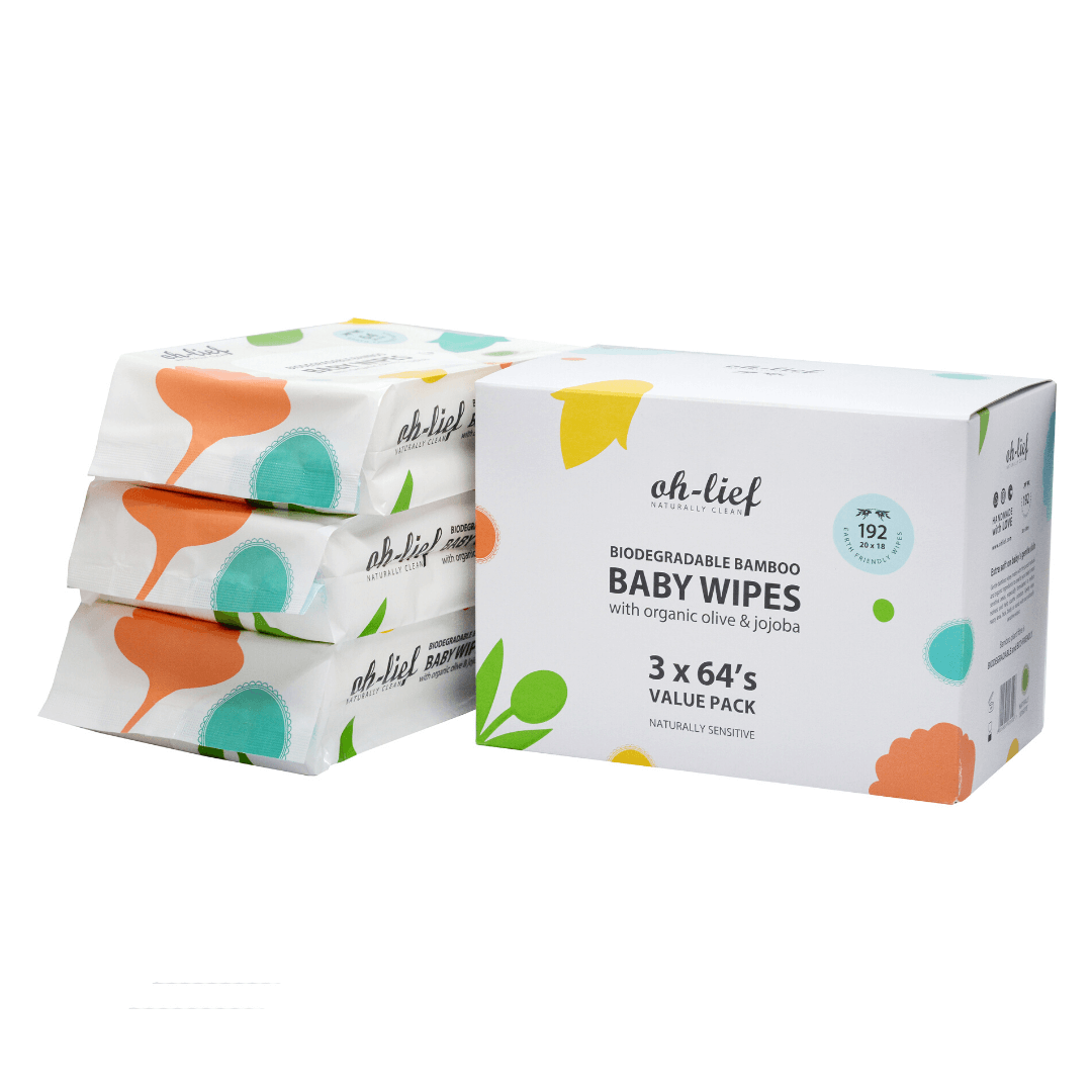 Unbleached Bamboo Baby Wipes