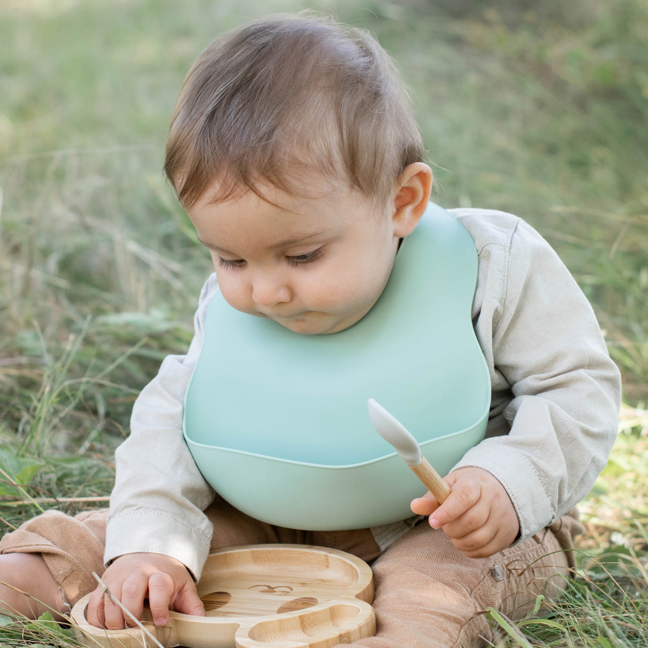 Baboo Plate & Spoon